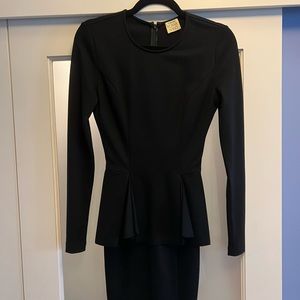 Torn by Ronny Kobo peplum black mini dress. Bought in NYC, and work only twice.